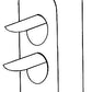 Oregon Rail Supply 123 HO 2/Double Light Dwarf Signal Kit