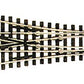 Peco SL-99 HO/OO Scale Code 100 Medium Radius 3-Way 12° Switch Turnout Insulfrog
