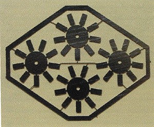 Plano Model Products 565-472 48 Blade Fans for GP30 9-Blade Style Aircraft Parts