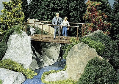 Pola 331725 G Small Wooden Bridge (Pack of 2)