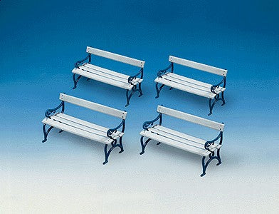 Pola 331734 G Scale Benches Plastic Kit (Box of 8)