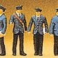 Preiser 10011 HO DB Railroad Personnel Figures (Set of 6)