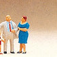 Preiser 10278 HO Family Krause with Photographer Figures (Set of 6)