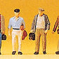 Preiser 10366 HO Male Commuters Figures (Set of 6)