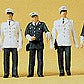 Preiser 10422 HO Working Era III Policemen Figures (Set of 6)