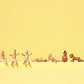 Preiser 10529 HO Assorted Babies Figures (Set of 9)