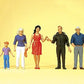 Preiser 10541 HO Passers-By Figures (Set of 7)