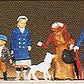 Preiser 12131 HO 1900's Pasers-By & Policeman Figures (Set of 7)