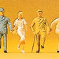 Preiser 14132 HO Climbing the Stairs Figures (Set of 6)