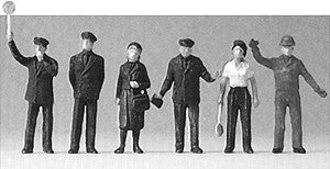 Preiser 14140 HO DB Railway Personnel Figures (Set of 6)