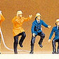 Preiser 14200 HO Working Firemen Figures (Set of 6)