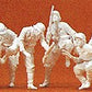 Preiser 16528 HO Infantry Riflemen Getting off the Tank Model Kit (Set of 12)