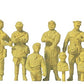 Preiser 16546 HO Soviet Union WWII 1942 Tank Crew Figures (Set of 10)
