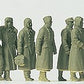 Preiser 16578 HO Unpainted German Prisoners of War Figure Kit (Set of 20)