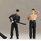Preiser 16885 HO Tank Crew at Maintenance Work Figures (Set of 6)