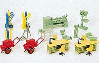 Preiser 17185 HO Workshop Equipment Plastic Model Kit