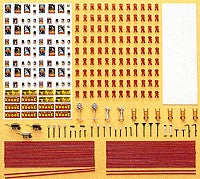 Preiser 21048 HO Krone Circus Tent Accessories Plastic Model Kit