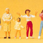 Preiser 24663 HO Circus Goers at the Sweet Stand Figures (Set of 6)