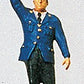 Preiser 28000 HO Railway Personel Conductor with Arm Raised Figure