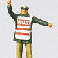 Preiser 28012 HO Policeman Wearing Safety Vest Figure