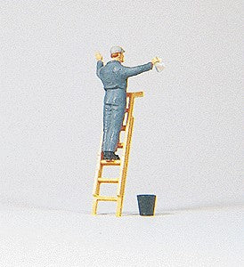 Preiser 28048 HO Clearing The Carriage Figure