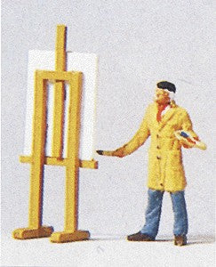Preiser 29058 HO Working Artist Figure