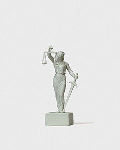 Preiser 29076 HO Lady Justice Statue Figure