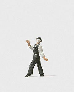 Preiser 29081 HO Street Mime Artist Figure