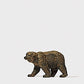 Preiser 29512 HO Animals - Brown Bear Figure