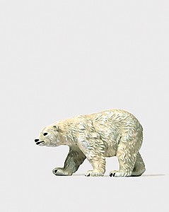 Preiser 29520 HO Animals - Polar Bear Figure