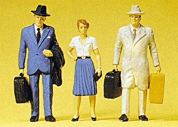 Preiser 45034 G Standing Passengers Figures (Set of 3)