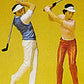 Preiser 45040 G Golfers Playing Figures (Set of 2)