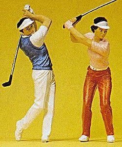 Preiser 45040 G Golfers Playing Figures (Set of 2)