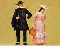 Preiser 45054 G Pastor and Girl Figures (Set of 2)