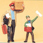 Preiser 45063 G Porter and Newsboy Figures (Set of 2)