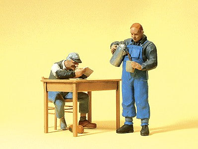Preiser 45140 G US Railway Personnel Figures (Set of 2)