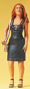 Preiser 45509 G Standing Young Woman Figure