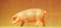 Preiser 47046 G Animals - Walking Pig Figure