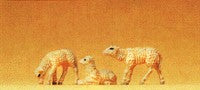 Preiser 47061 G Animals - Assorted Lambs Figures (Set of 3)