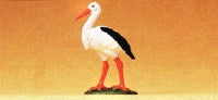 Preiser 47093 G Scale Elastolin Animal Standing Stork Figure