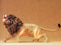 Preiser 47504 G Animals - Lion Attacking Figure