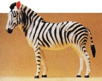Preiser 47529 G Animals - Zebra Standing Figure