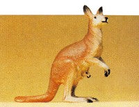 Preiser 47537 G Animals - Standing Kangaroo Figure