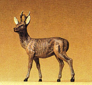 Preiser 47704 G Animals - Standing Roe Buck Figure