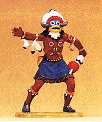Preiser 54608 G Medicine Man in Ceremonial Costume Figure
