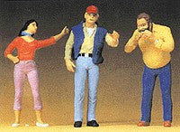 Preiser 57004 G Standing Truck Drivers & Hitchhiker Figures (Set of 3)