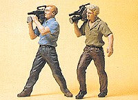 Preiser 57105 G Working Camera Men Figures (Set of 2)
