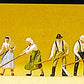 Preiser 75010 TT People Harvesting Hay Figures (Set of 6)