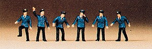 Preiser 79012 N DB Railroad Personnel Figures (Set of 6)