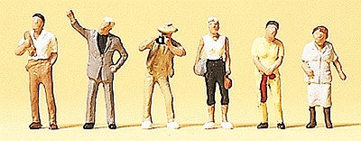 Preiser 79167 N At the Company Outing Figures (Set of 6)